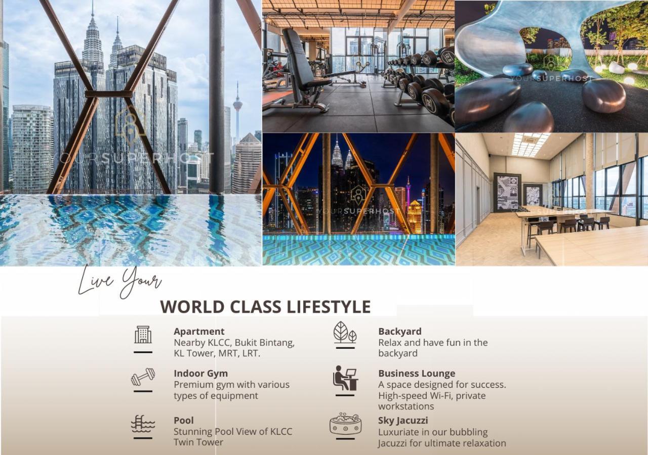 Scarletz Suites Near Klcc By Yoursuperhost 쿠알라룸푸르 외부 사진