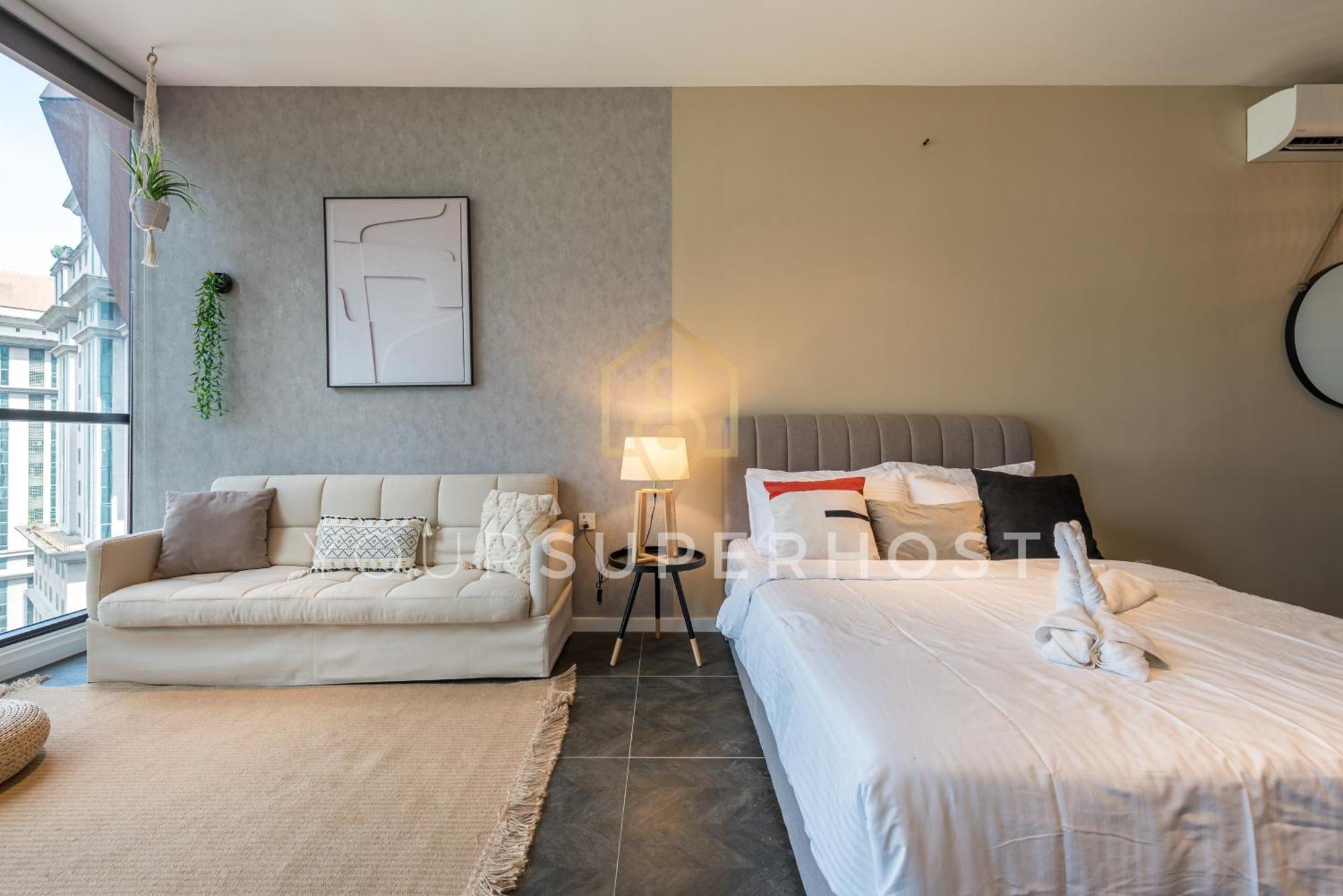 Scarletz Suites Near Klcc By Yoursuperhost 쿠알라룸푸르 객실 사진