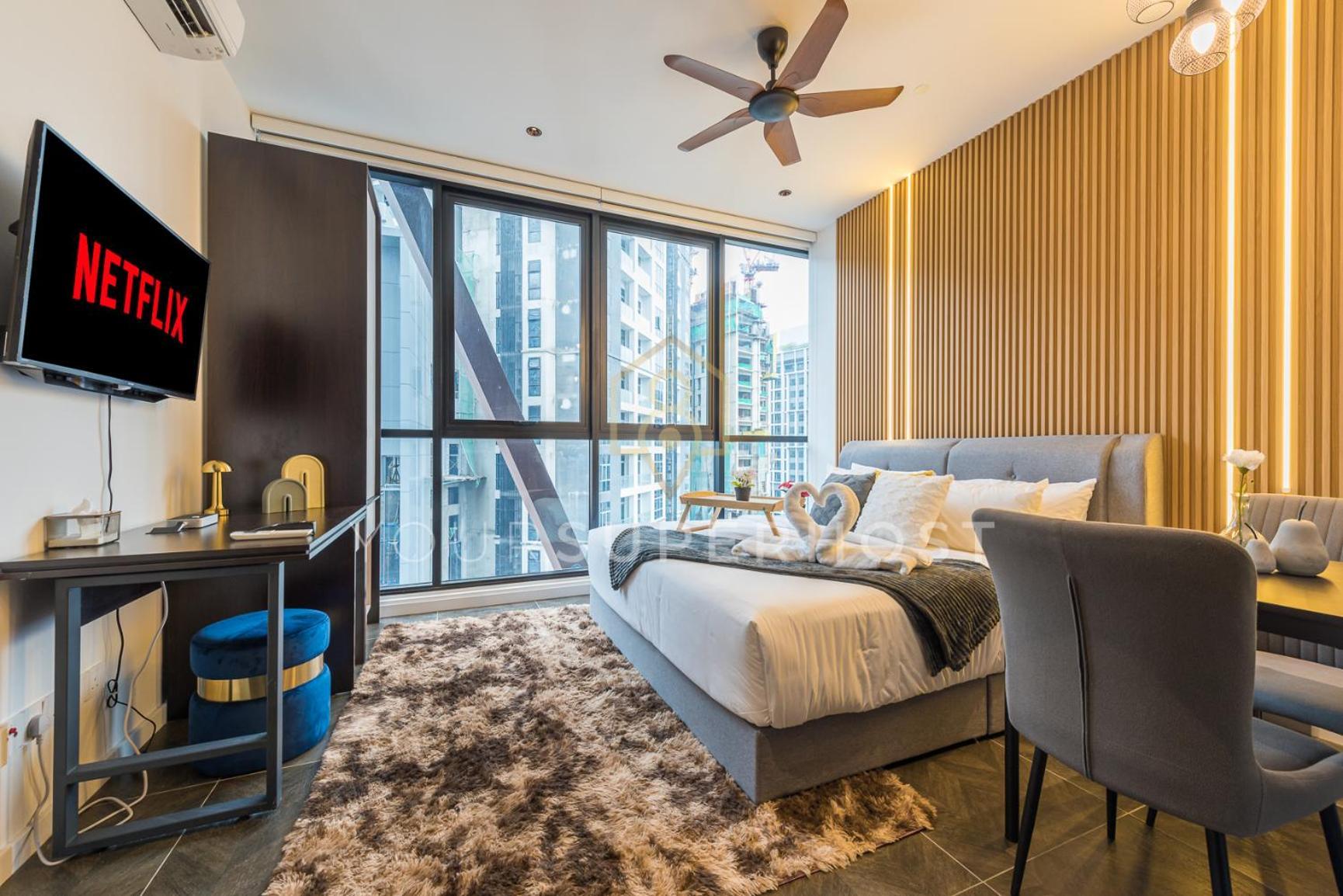 Scarletz Suites Near Klcc By Yoursuperhost 쿠알라룸푸르 객실 사진