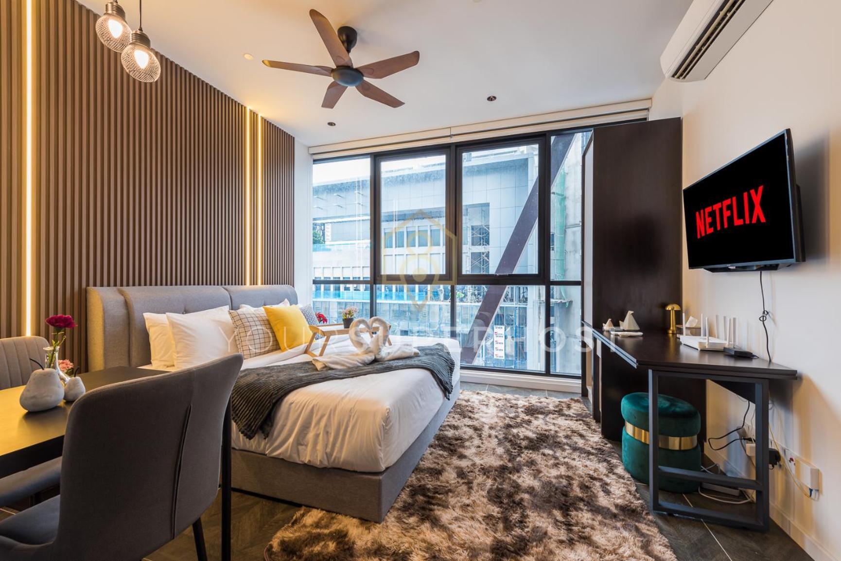 Scarletz Suites Near Klcc By Yoursuperhost 쿠알라룸푸르 객실 사진