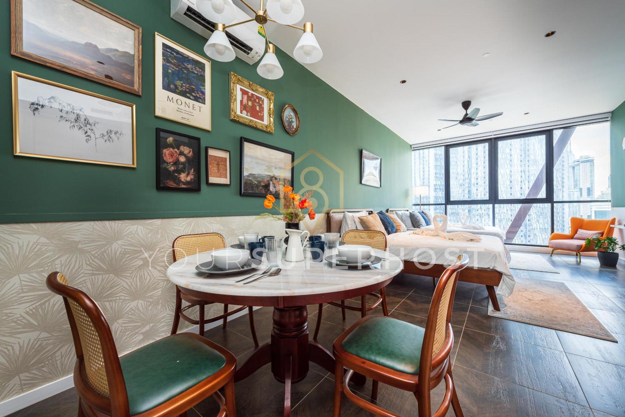 Scarletz Suites Near Klcc By Yoursuperhost 쿠알라룸푸르 객실 사진