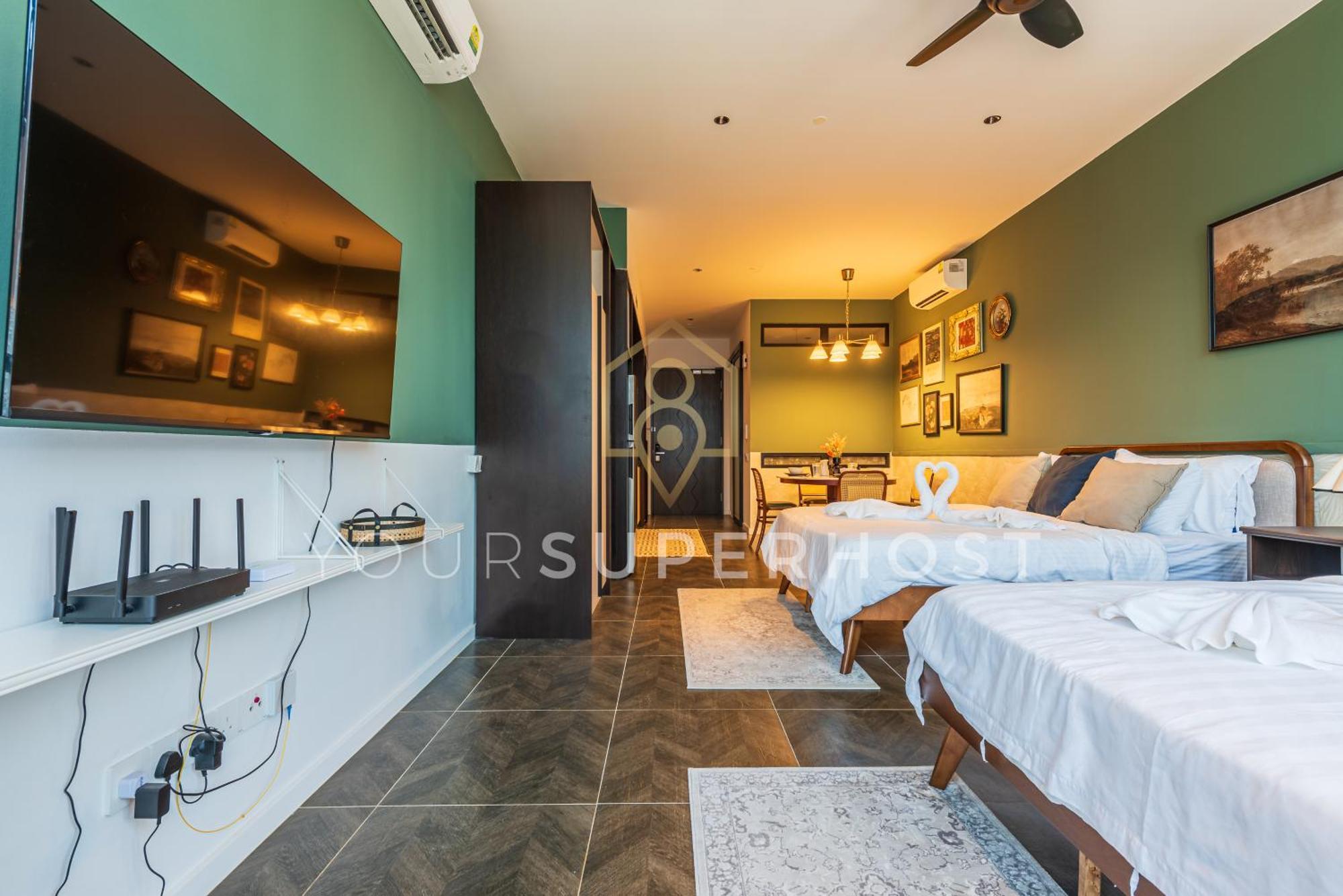 Scarletz Suites Near Klcc By Yoursuperhost 쿠알라룸푸르 객실 사진