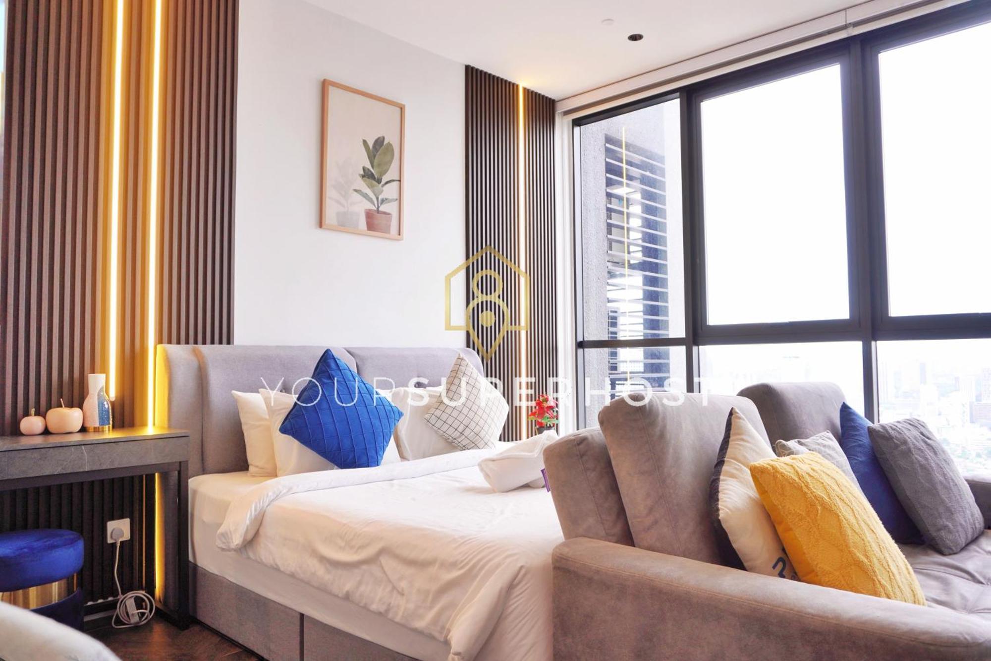 Scarletz Suites Near Klcc By Yoursuperhost 쿠알라룸푸르 객실 사진