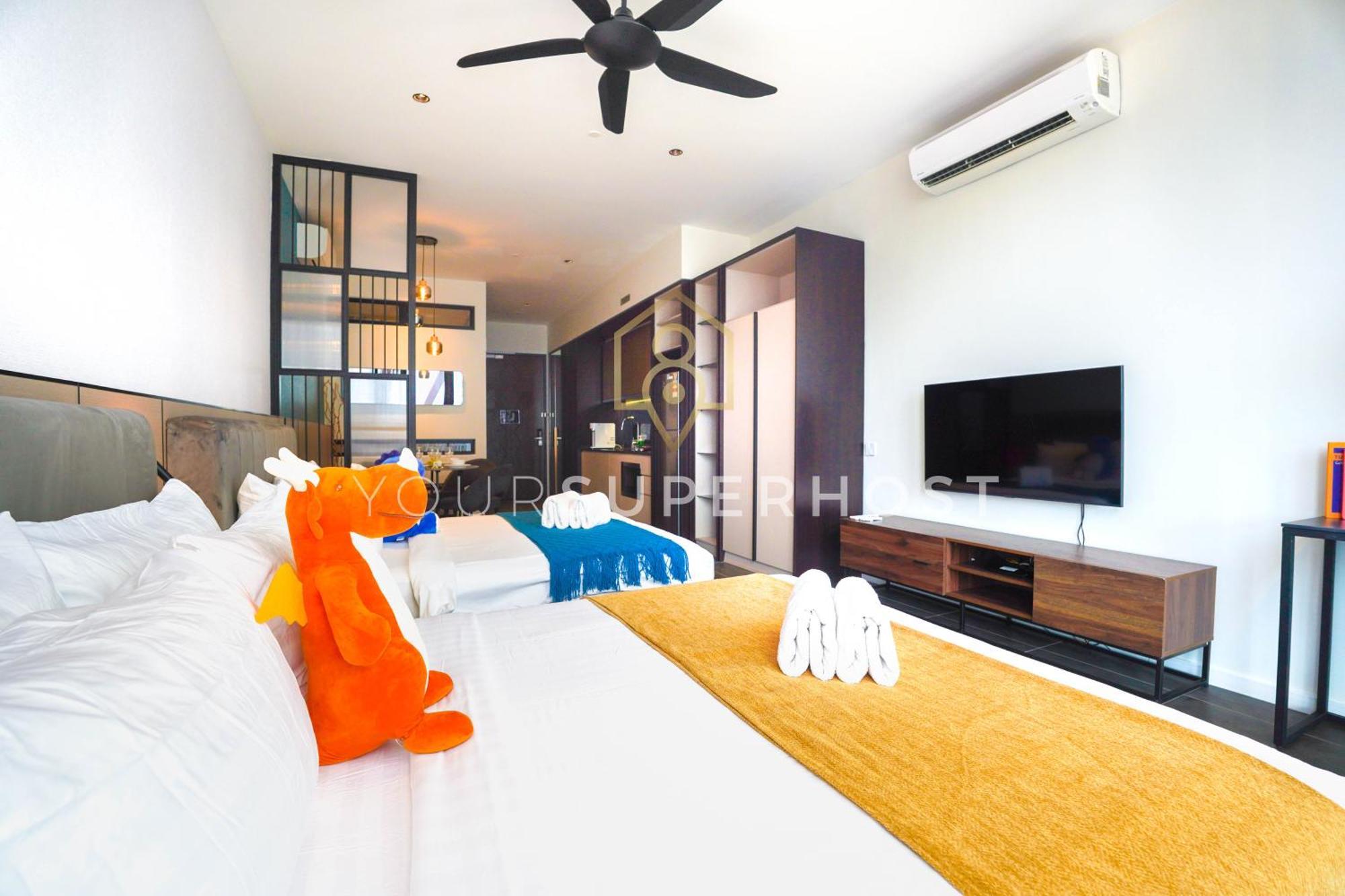 Scarletz Suites Near Klcc By Yoursuperhost 쿠알라룸푸르 객실 사진