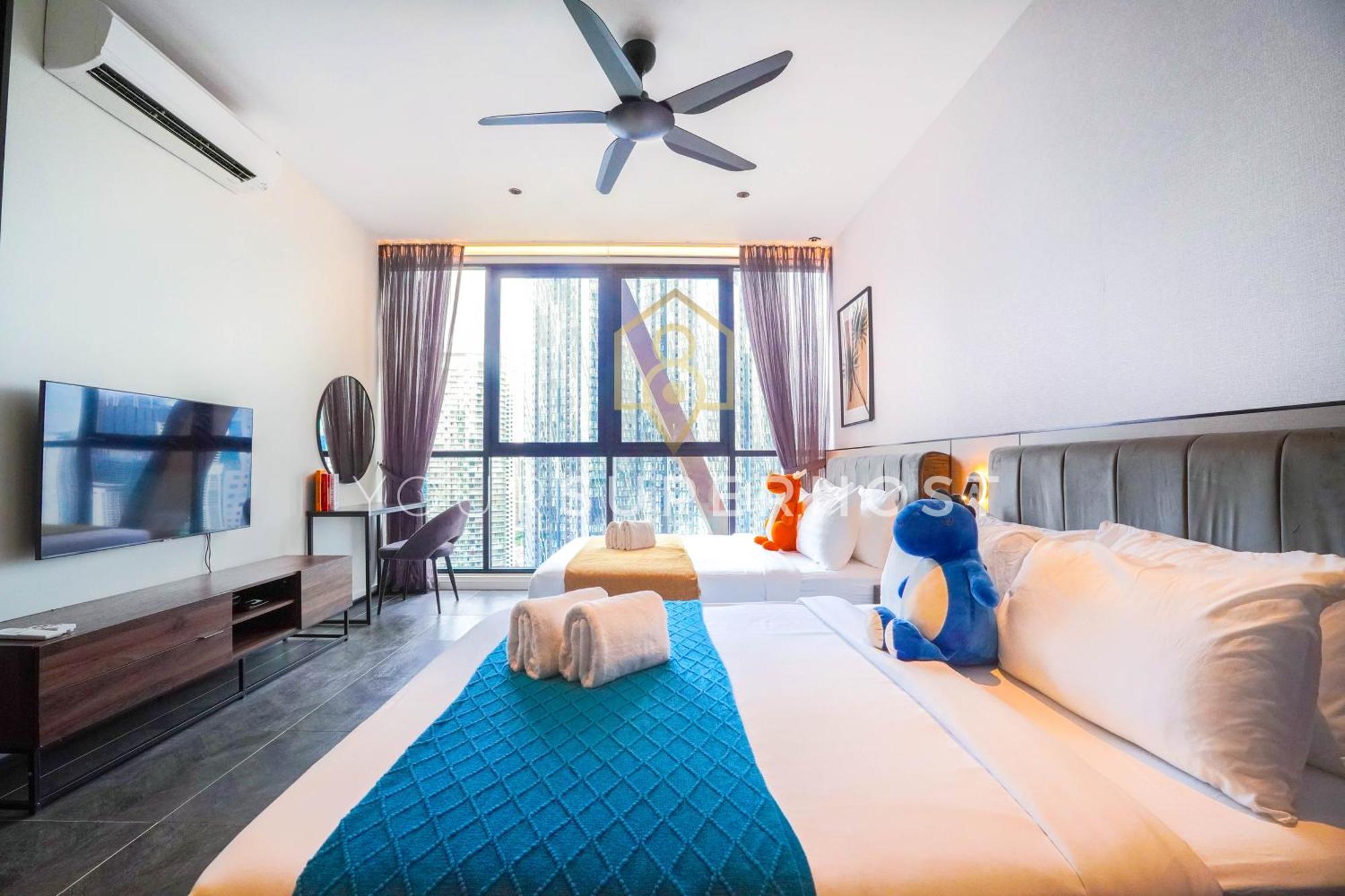 Scarletz Suites Near Klcc By Yoursuperhost 쿠알라룸푸르 객실 사진
